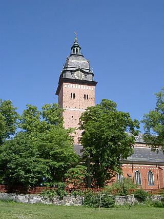 Domkyrkan sedd från Månssons trädgård