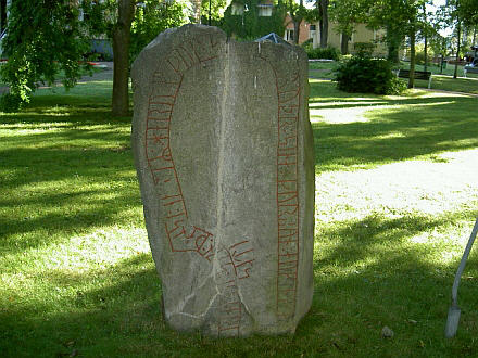 Stenen mitt i Vetlanda
